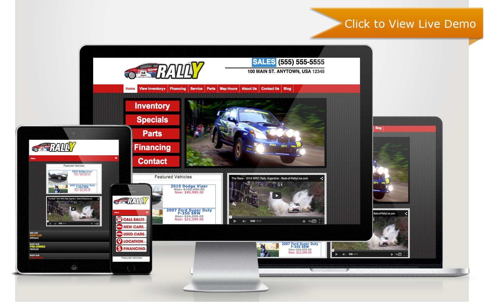 Rally Theme CarDealerPress